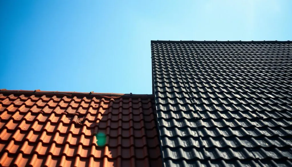 Ziegeldach vs Bitumendach