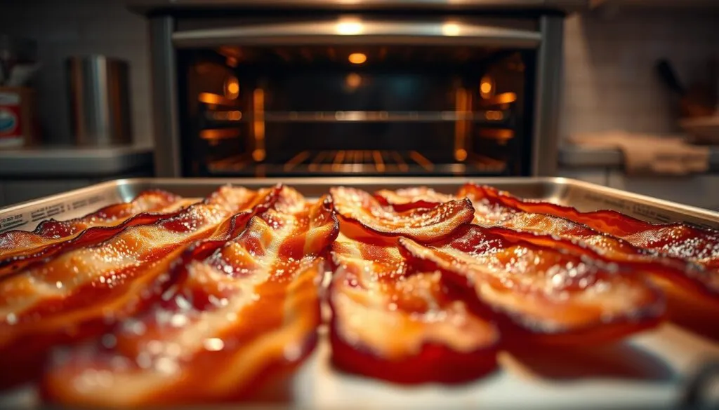 Bacon im Backofen