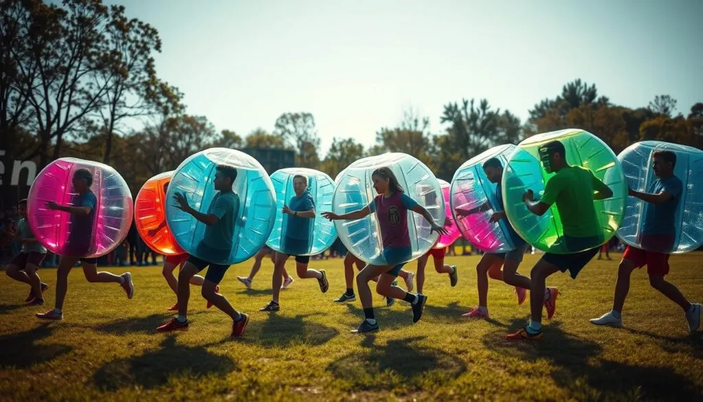 Bubble Soccer Gruppenbild Bubble Soccer Gruppenbild