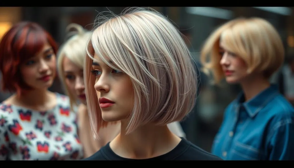 Freche Bob Frisuren Freche Bob Frisuren