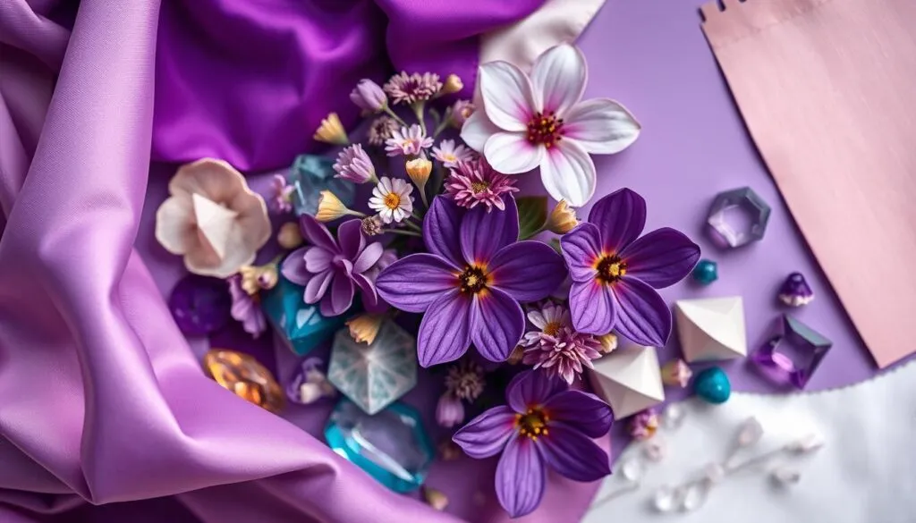 Lila Farbkombinationen Lila Farbkombinationen