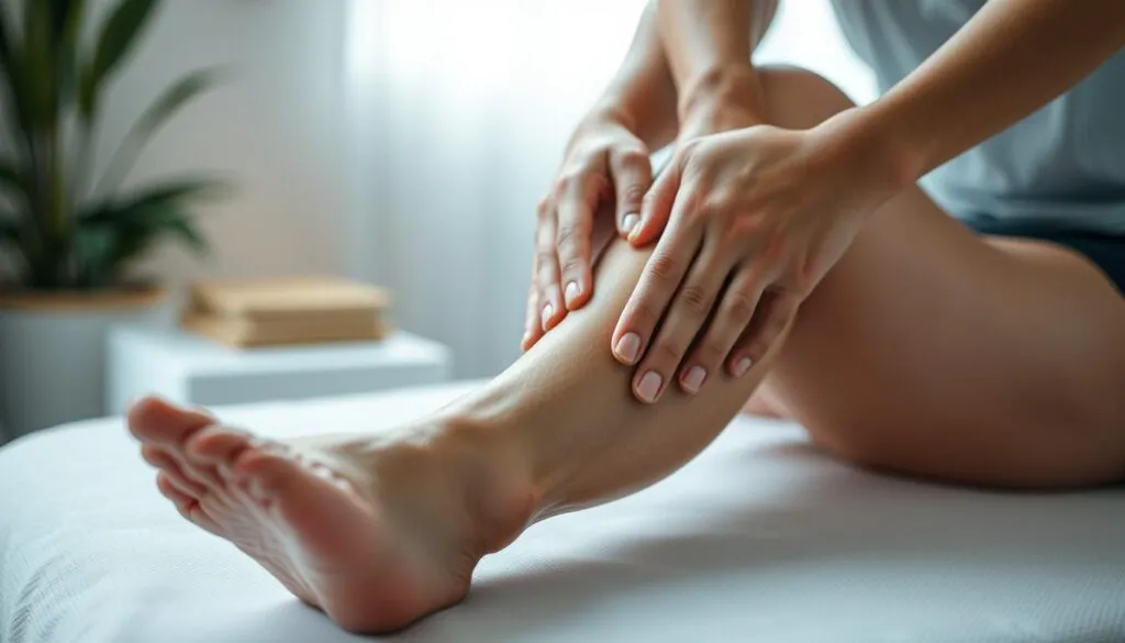 Massage zur Linderung von Muskelkater