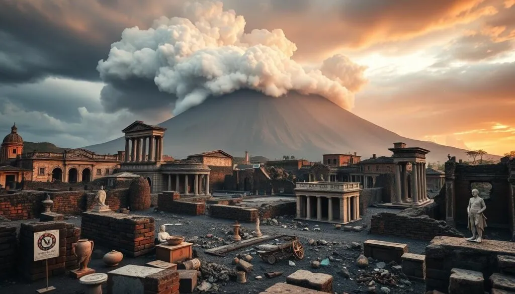 Pompeji antike Katastrophe