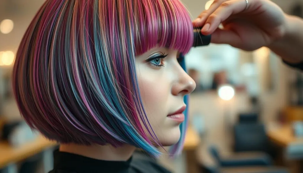 Styling kurzer Bob Frisuren Styling kurzer Bob Frisuren