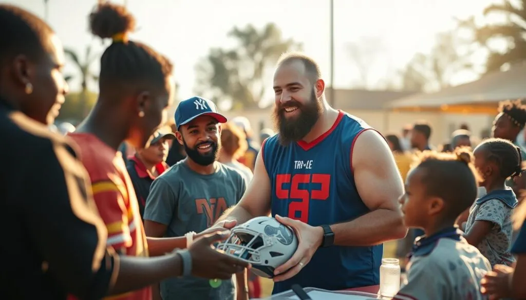 Travis Kelce Wohltätigkeit