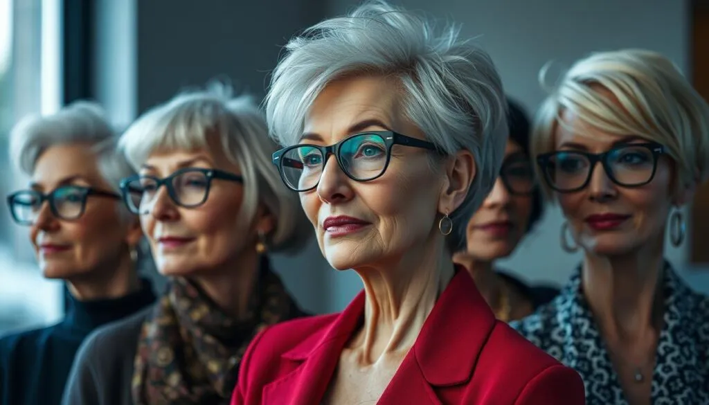 Trendige Haarschnitte für ältere Damen Trendige Haarschnitte für ältere Damen