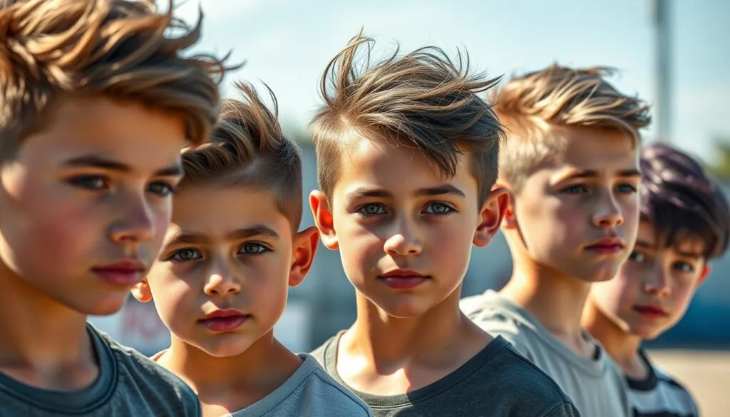 coole frisuren für jungs ab 10
