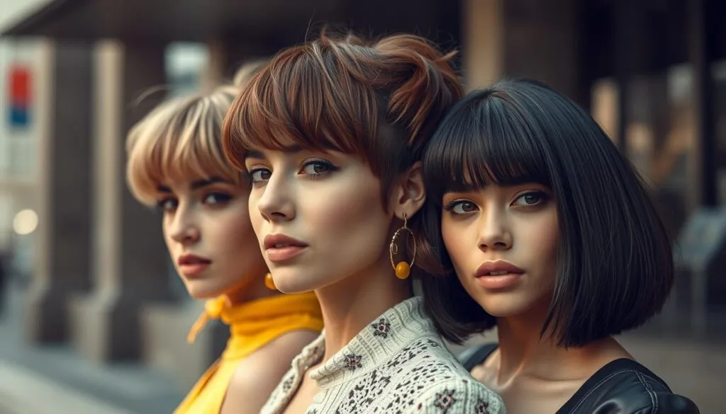 pfiffige Kurzhaarfrisuren Frauen frech