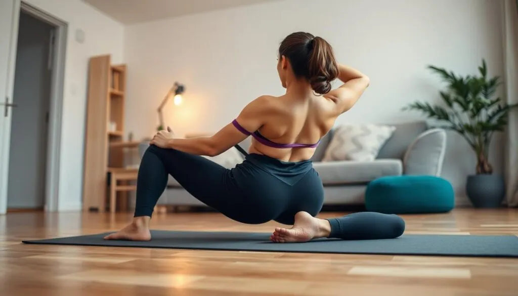 unterer Rücken Training