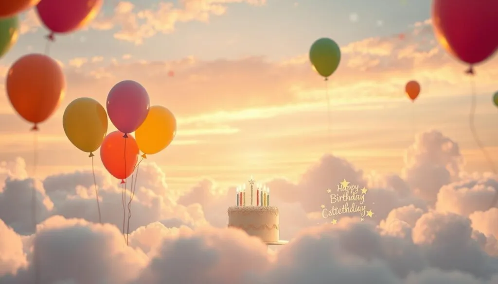 verstorben Happy Birthday im Himmel