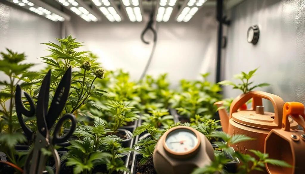 Growbox Wartung und Pflege