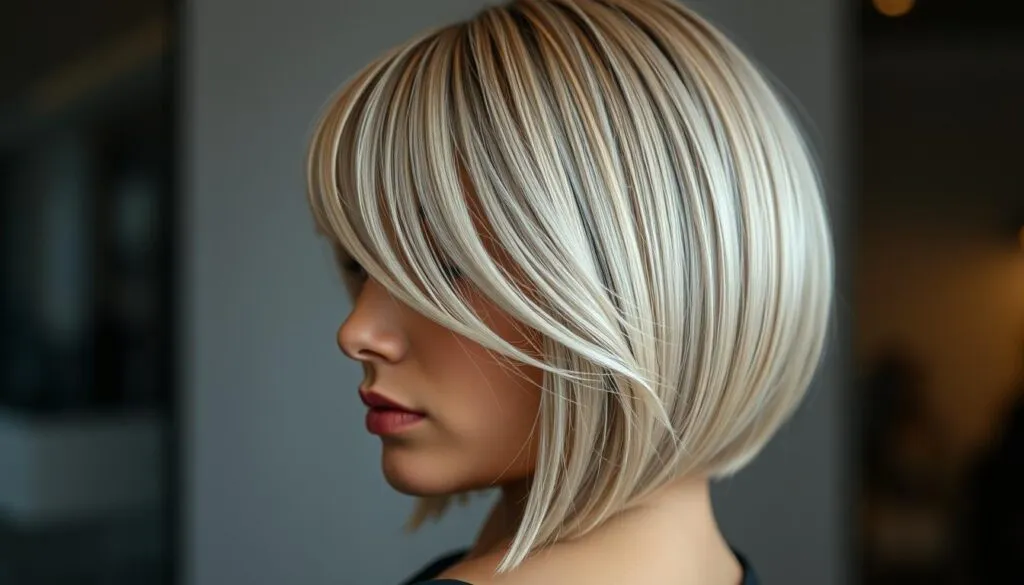 Modischer Kurzhaar-Style Bob