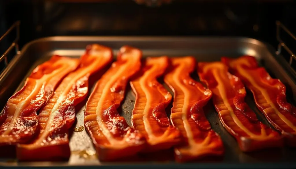 Bacon im Backofen