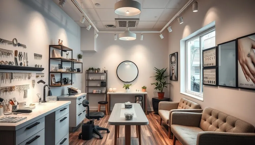 Septum Piercing Studio Auswahl