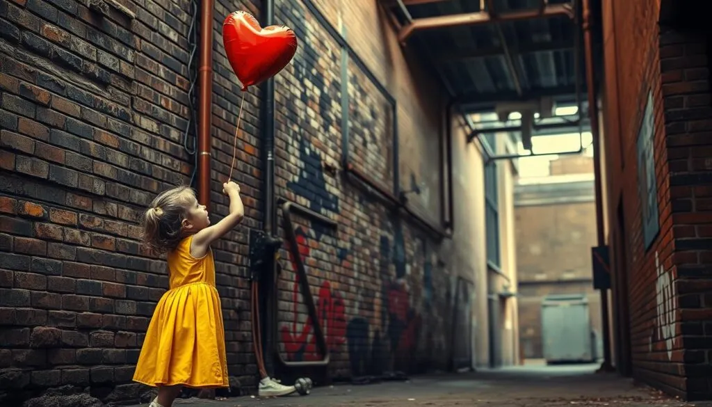 Banksy Street Art Werk
