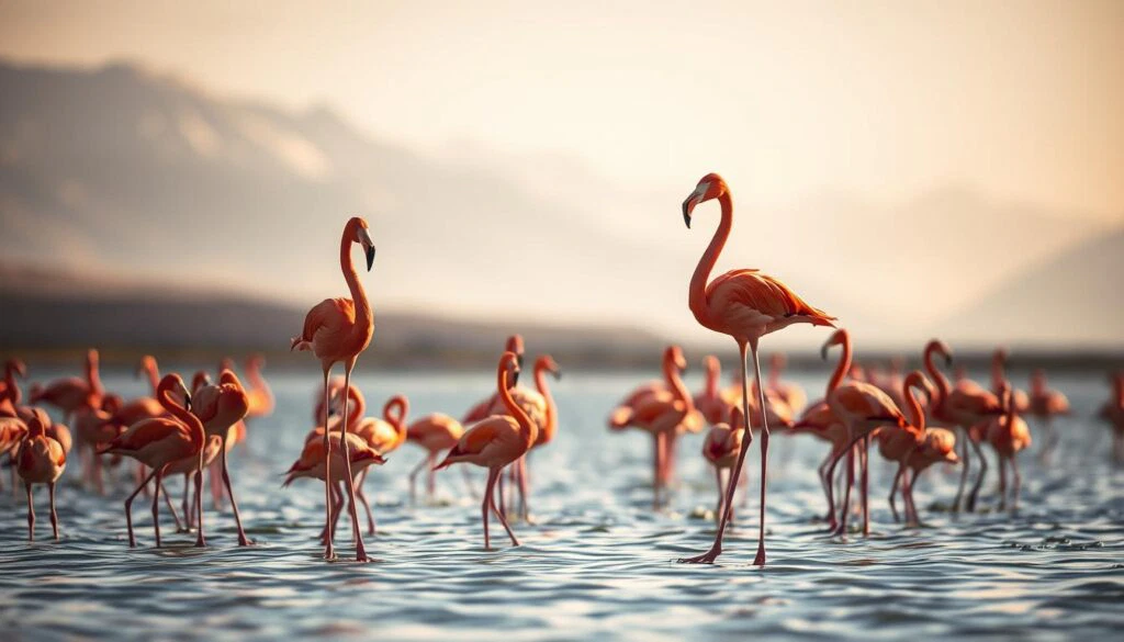 Flamingos im Klimawandel