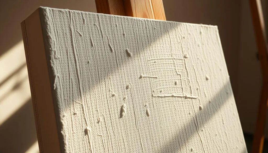 Leinwand Grundierung für Strukturierte Kunstwerke