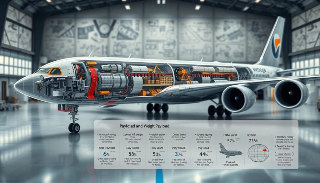 Luftfahrt Nutzlast Analyse