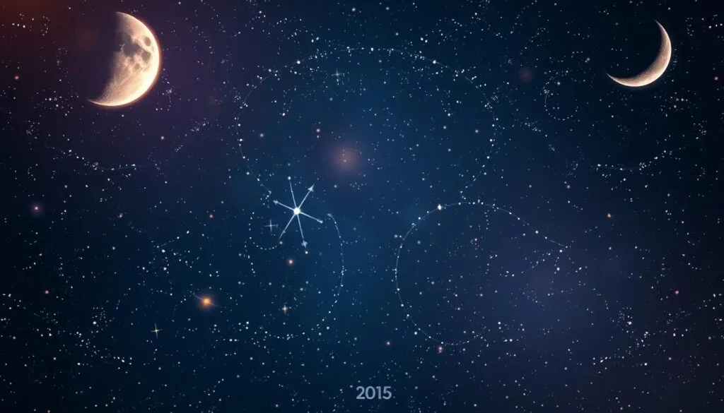 Sternenkarten und Mond-Phasen 2025 Sternenkarten und Mond-Phasen 2025