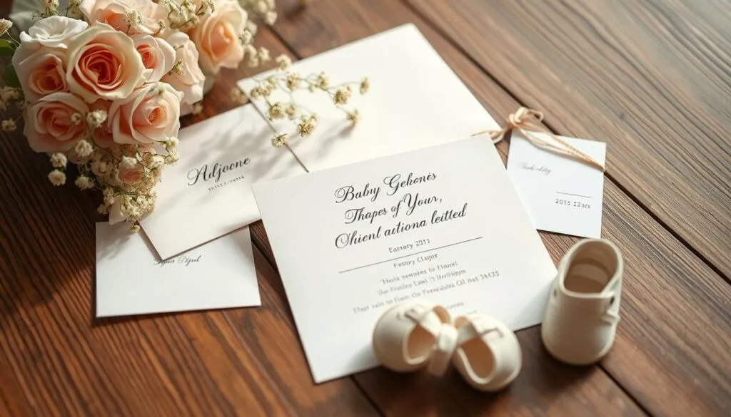 Formelle Babybotschaften für Kollegen