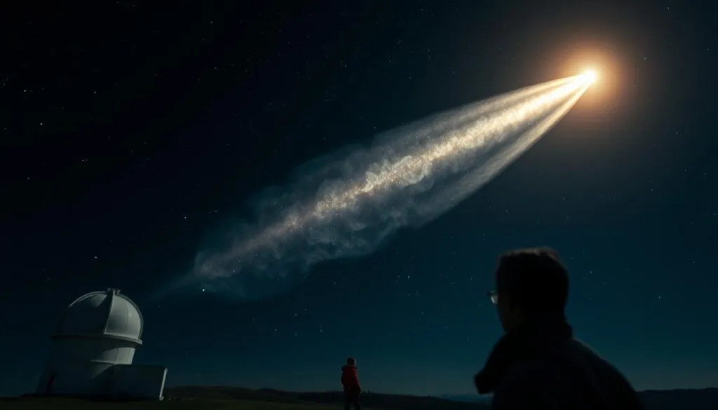 Halleysche Komet Beobachtung