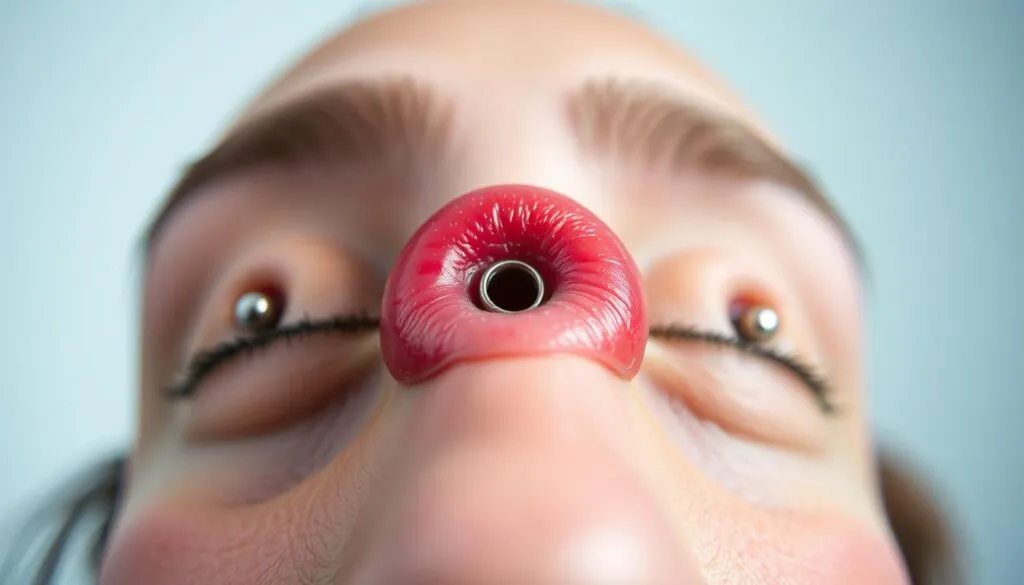 Augenbrauenpiercing Heilungsphasen