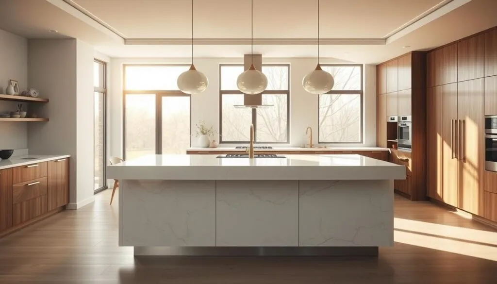 Moderne Kücheninsel Design Trends 2025