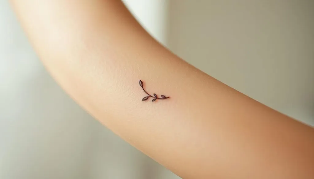 Unterarm Tattoo Frau dezent