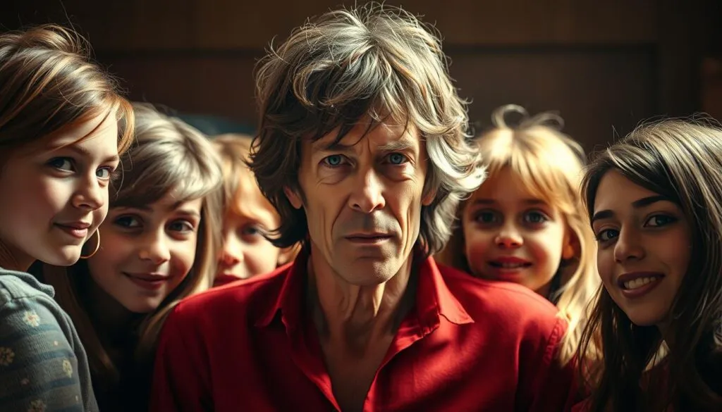 Mick Jagger Kinder