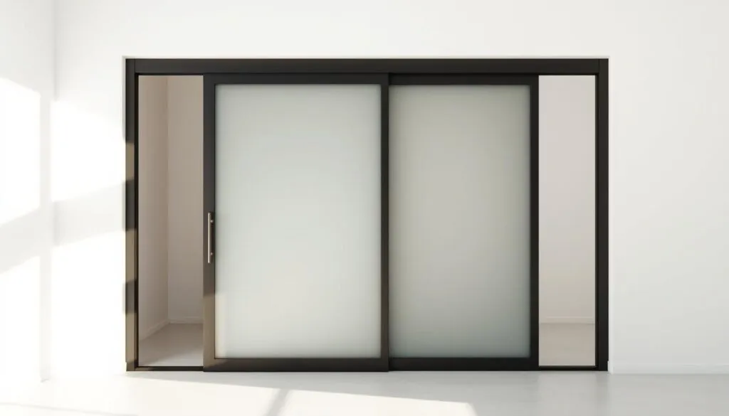 Minimalistische Schiebetür Design