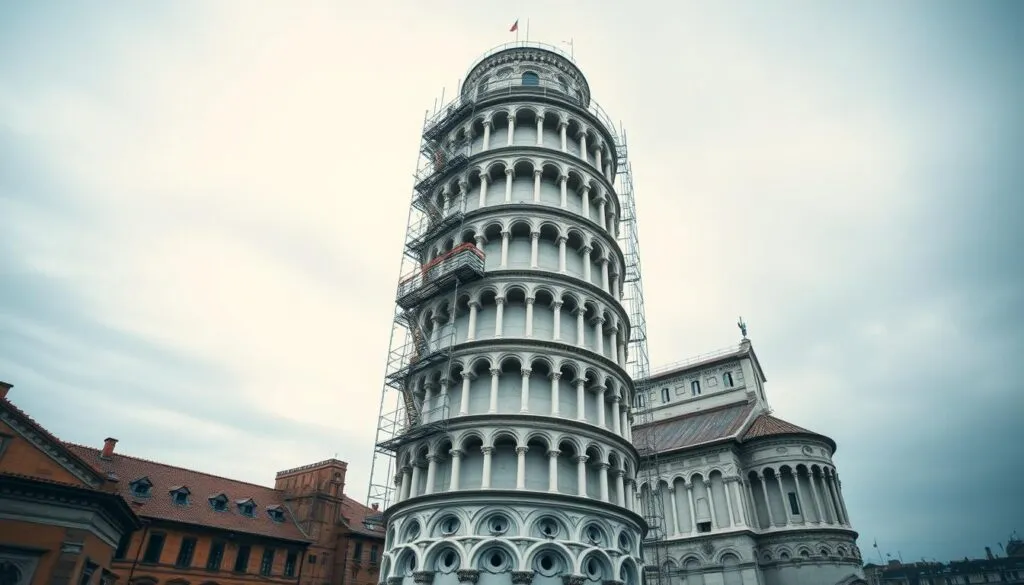 Stabilisierung des Schiefen Turms von Pisa