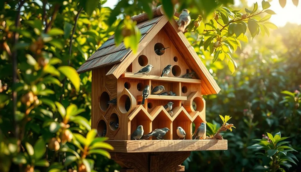 Vogelhaus für verschiedene Vogelarten
