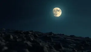Warum leuchtet der Mond