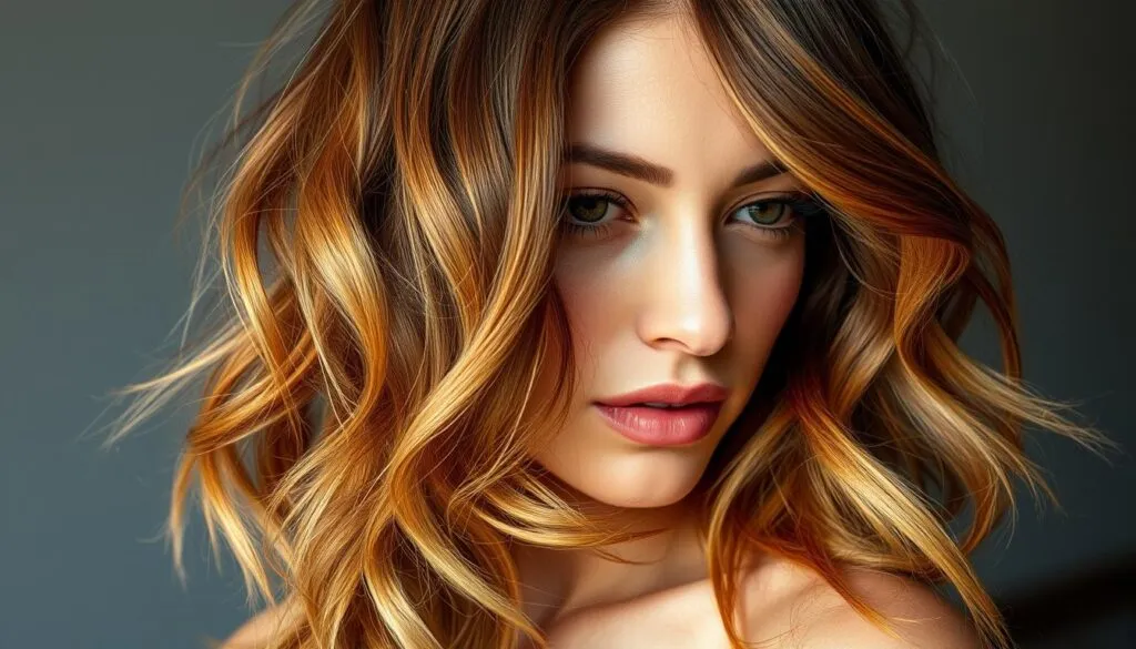 Haarfarbtrends für dünnes Haar
