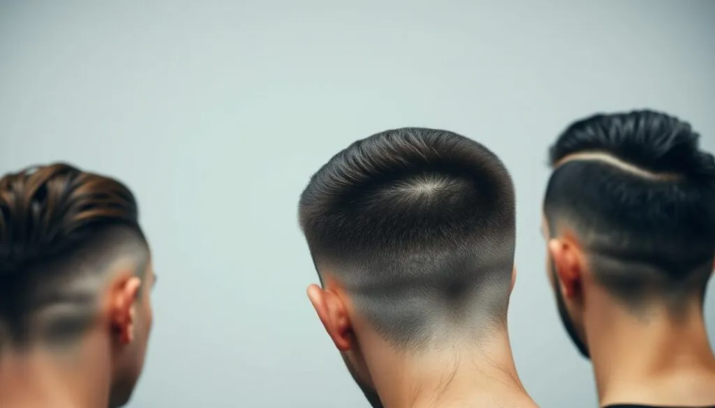 Low Fade Frisur Variationen