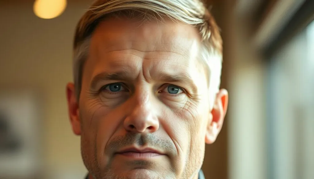 Frisuren für Geheimratsecken