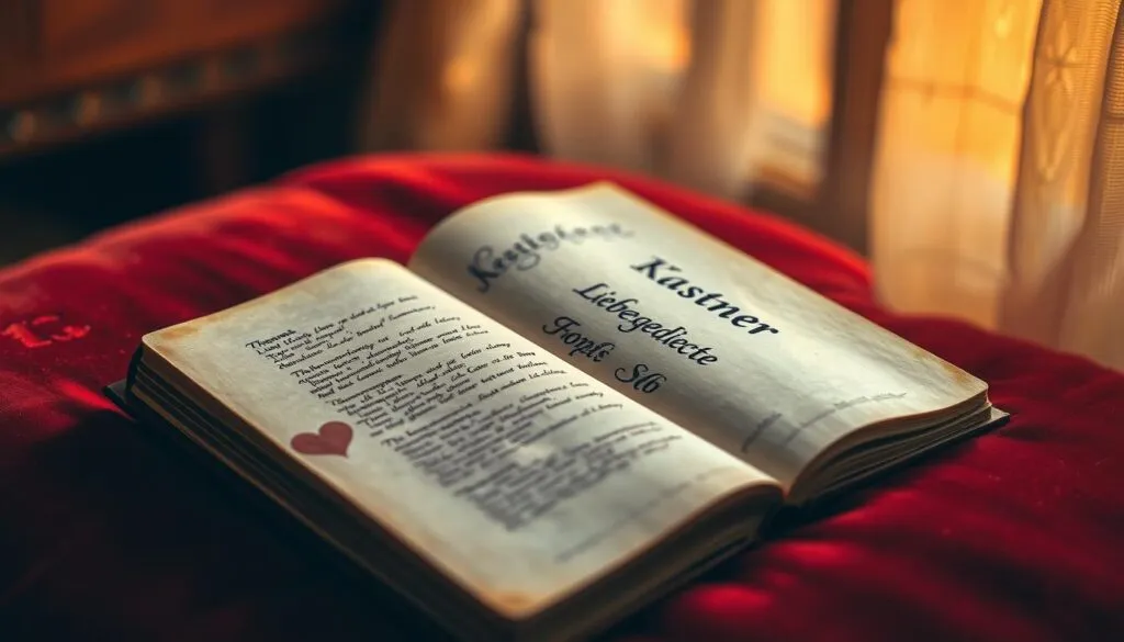 Kästner Liebesgedichte