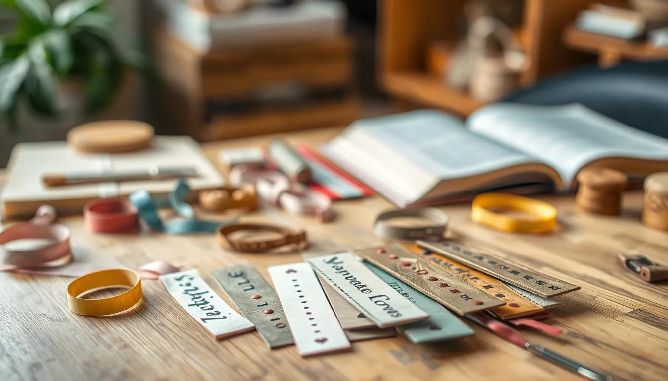 Lesezeichen DIY