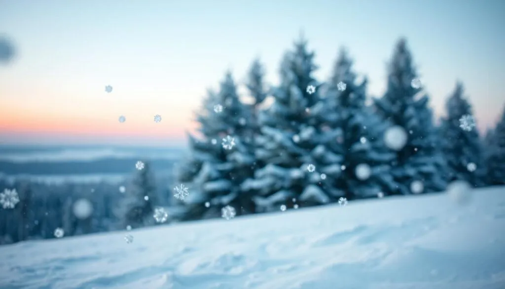 Winterliche Traumsymbole Schnee