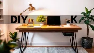 Schreibtisch DIY