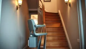 Treppenlift für schmale Treppen