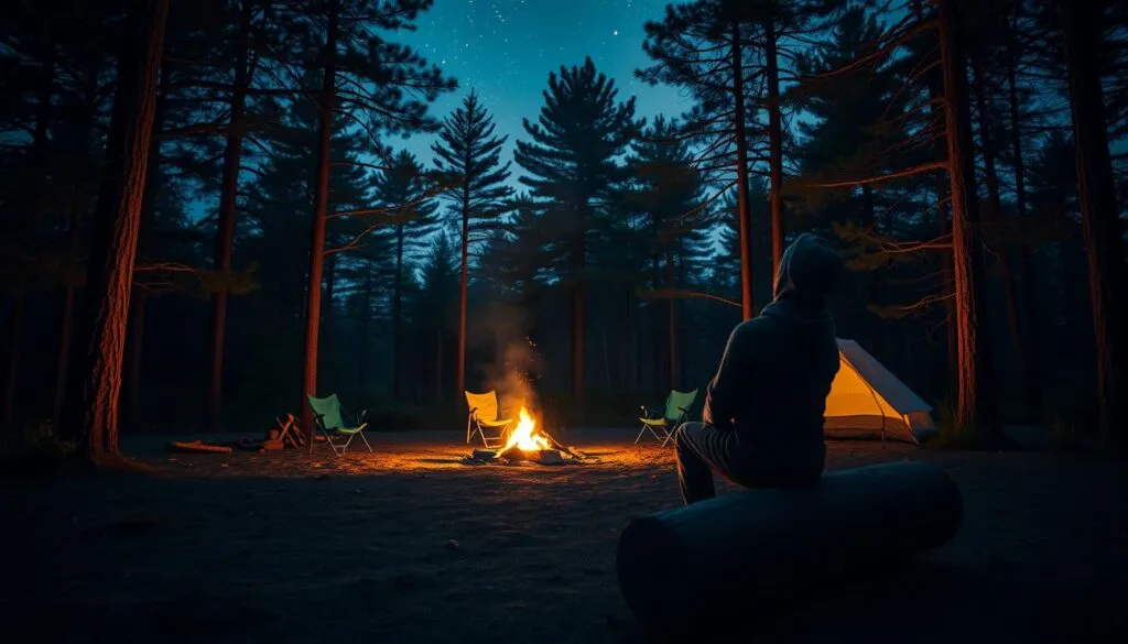 Wo treffen sich die Single Camper beim Camping