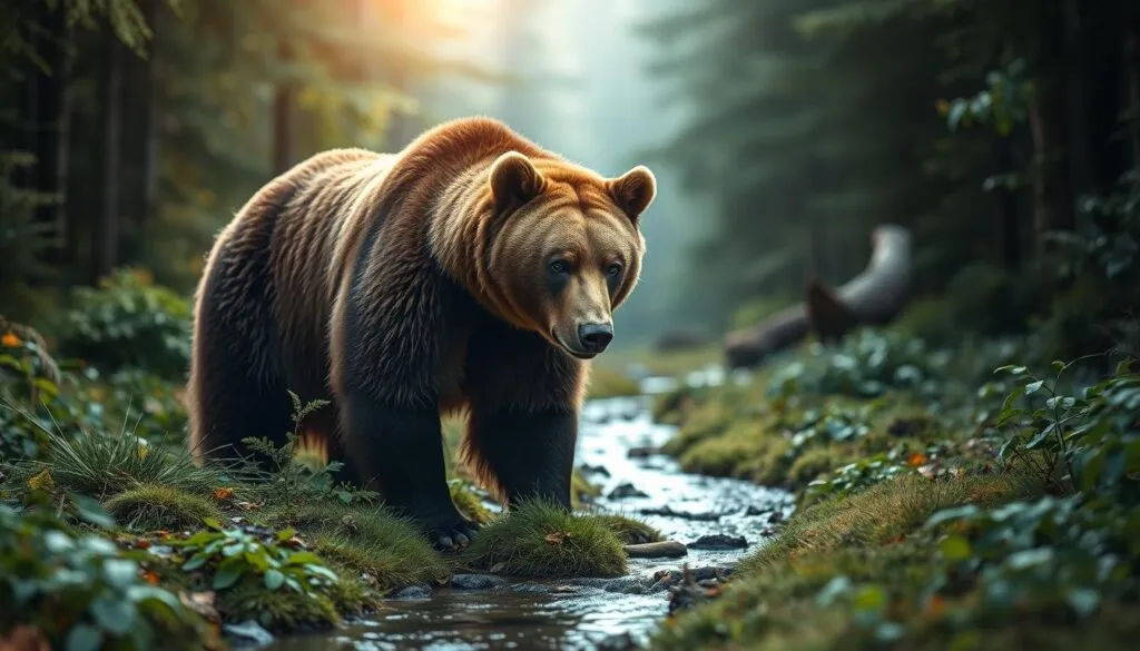 Bär Traum Umgebung Interaktion