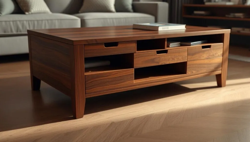 Couchtisch mit Stauraum und Schubladen