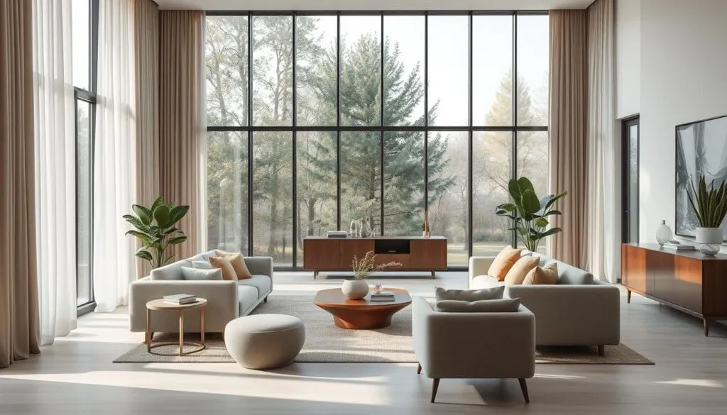 Gardinen Wohnzimmer Ideen