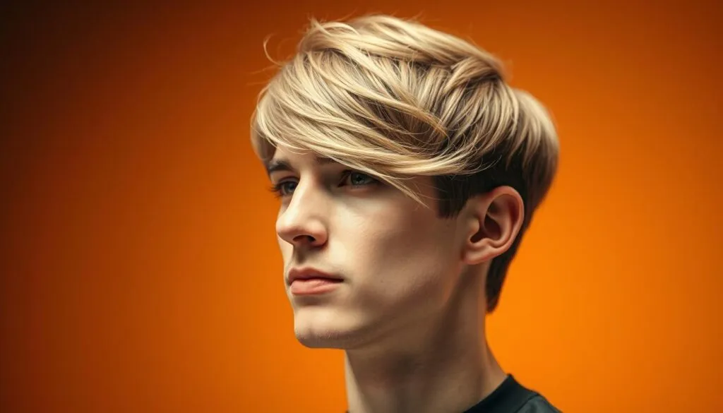 Männer Frisuren dünnes Haar hohe Stirn