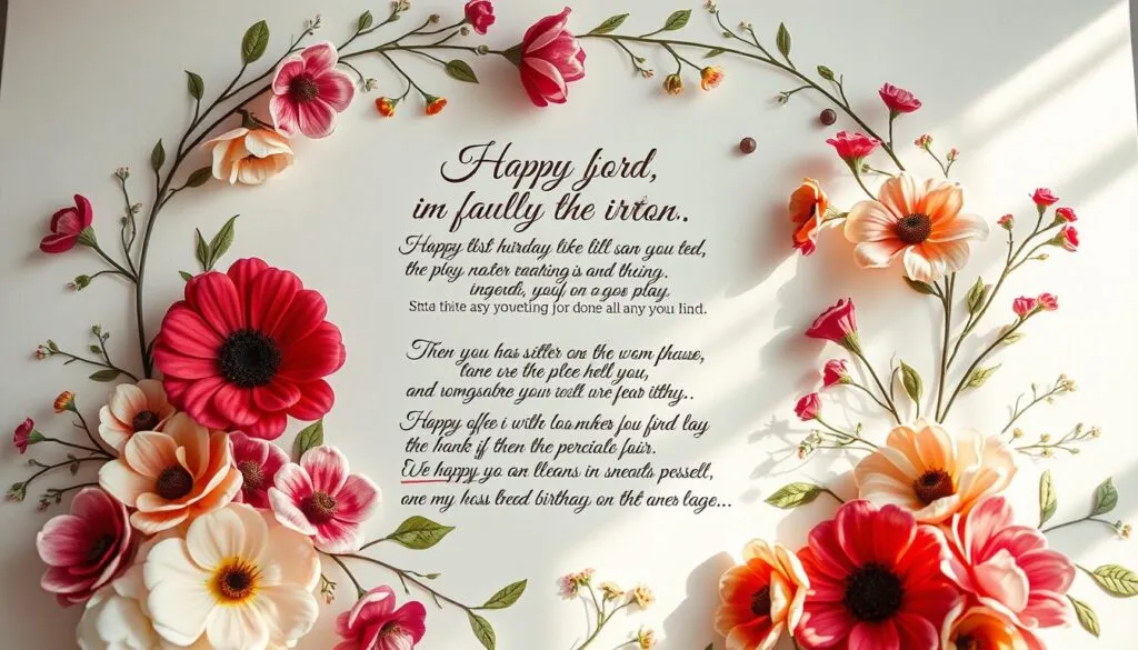 Gedicht zum Geburtstag