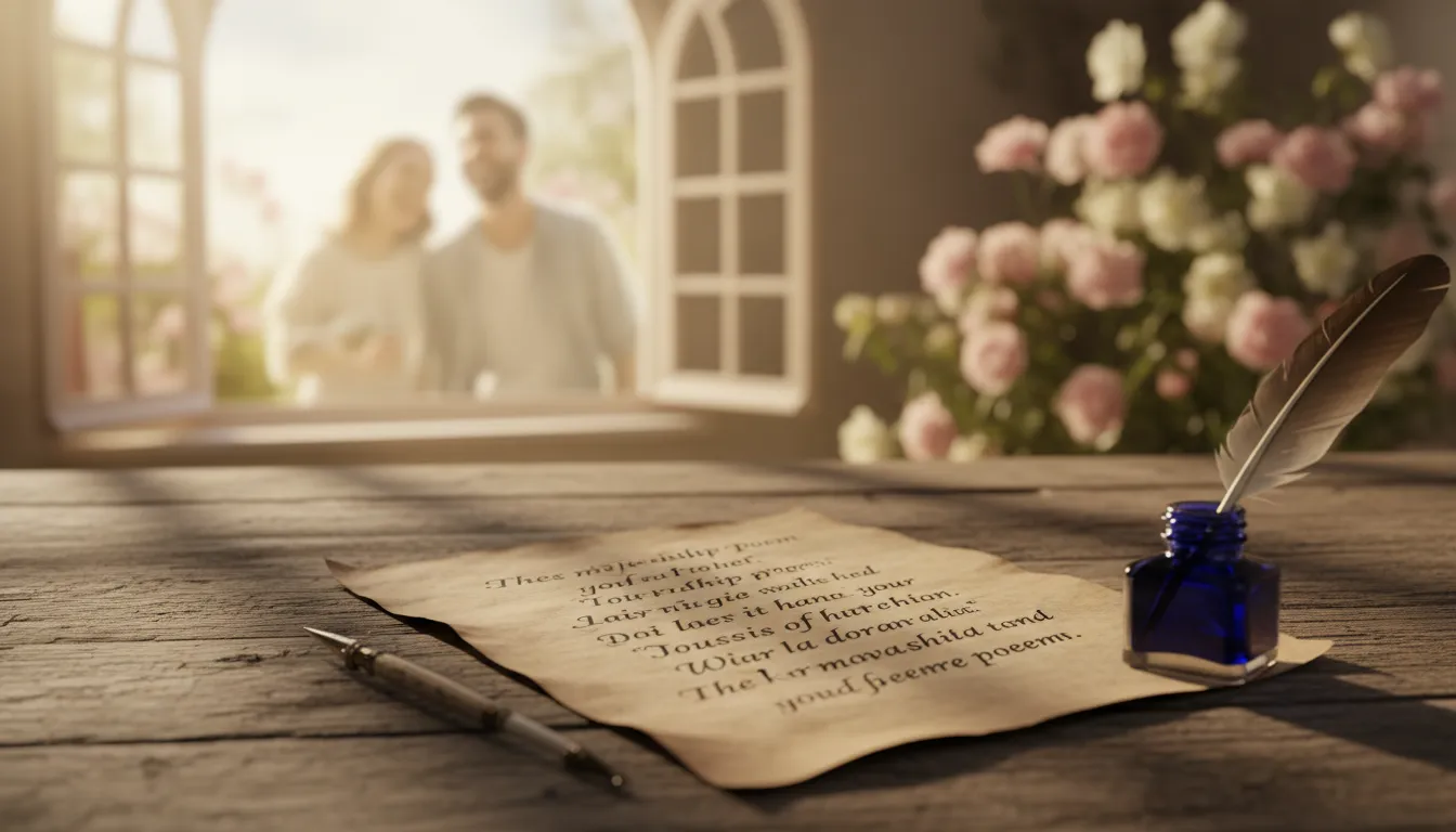 Gedicht über Freundschaft