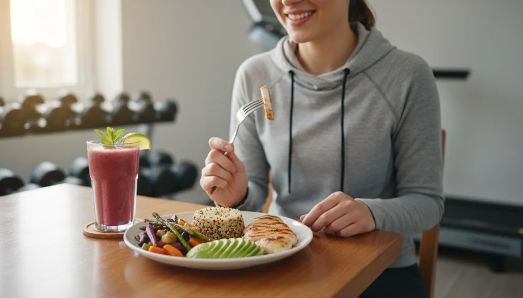 Vor oder nach dem Training essen