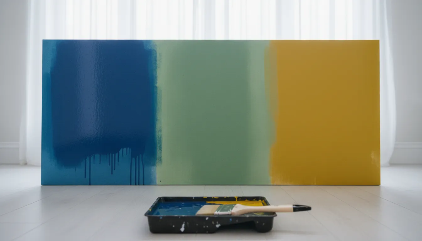 Wie lange braucht Wandfarbe zum trocknen